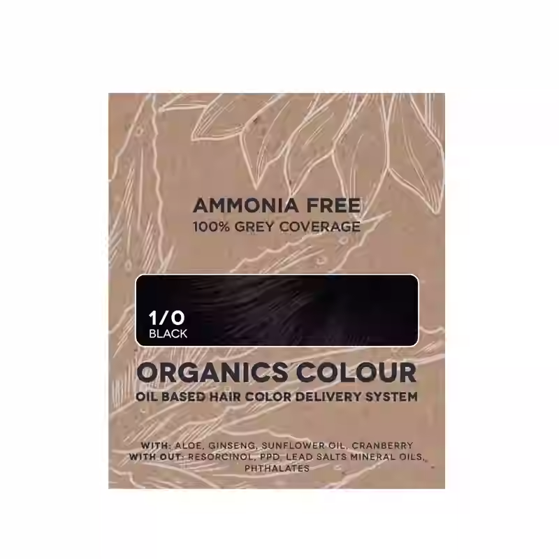My Organics Organic Colour Oil-Based Hair Color Delivery System (2 x 50ml + 2 x 10ml)