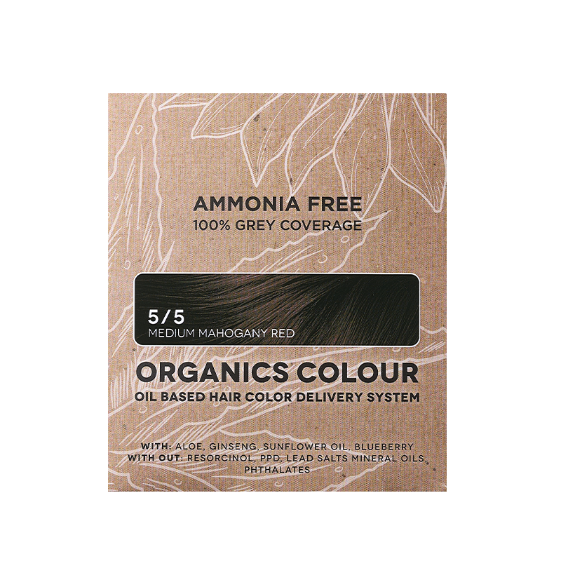 My Organics Organic Colour Oil-Based Hair Color Delivery System (2 x 50ml + 2 x 10ml)